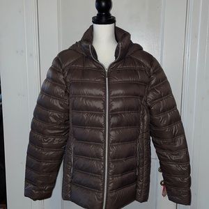 Michael Kors lightweight down jacket.